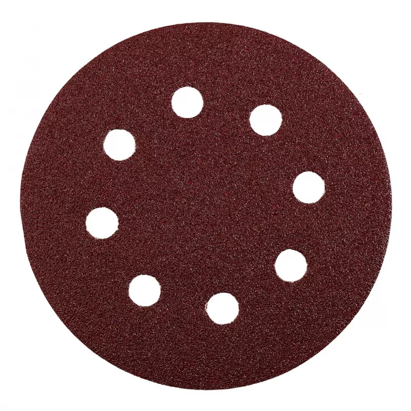 Discos de lixa kwb 491924 125 mm grão 60, pack de 5, velcro, óxido de alumínio, para madeira, metal, verniz