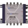 WISI FLEXSWITCH DXR0508 Multiswitch 5 em 8 alimentado pelo recetor, cascateável passivo