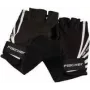 FISCHER luvas de ciclismo Sport, tamanho S/M, palma acolchoada, dorso respirável, fecho de velcro, unissexo, dedos cortados 86313