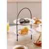 Ritzenhoff & Breker TJÄNA prato de bolo de 2 níveis, metal preto, 220x170x280 mm 221367