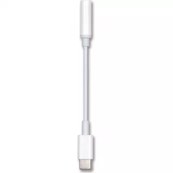 2GO 797008 cabo adaptador USB-C para áudio de 3,5 mm, 0,1 m, branco