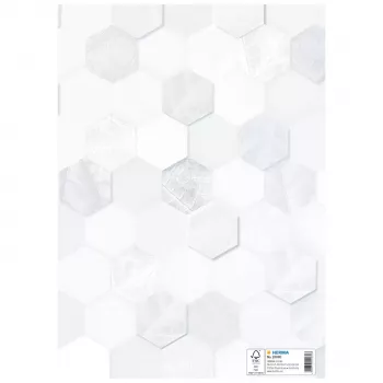 HERMA capa de caderno X capa de caderno, cartão, DIN A4, branco, pack de 10 20080