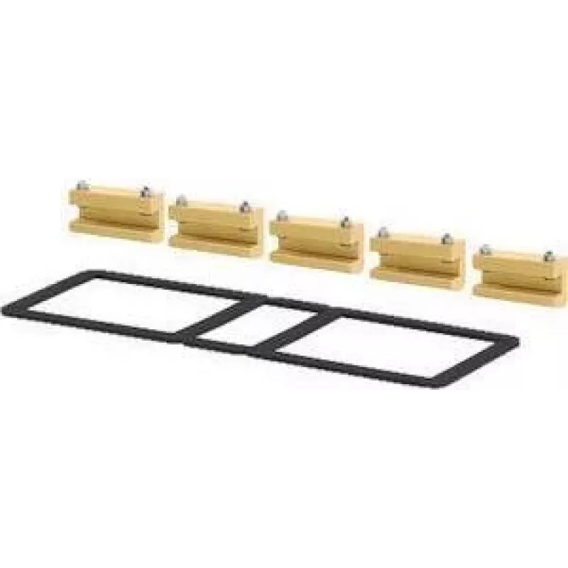 Hensel Mi SV 63 conector de barramento, 5 polos, 63 A, 690 V AC, cinzento 20001594