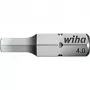 Wiha 7013Z bit Allen 8,0 mm x 25 mm, encaixe de 1/4 polegadas, aço cromo-vanádio 7013Z/SW8.0-25