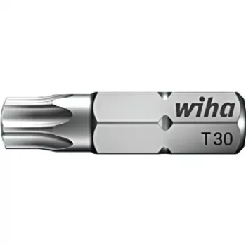 Wiha Bit de chave de fendas Torx T27 x 25 mm, haste sextavada de 1/4