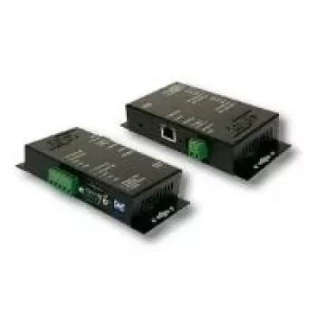 EXSYS EX-6051IS Servidor de dispositivo série Ethernet para RS-422/485 industrial com isolamento ótico, caixa metálica