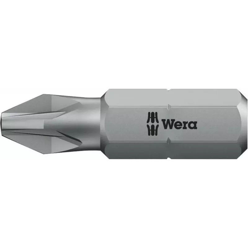 Wera Bit-Check BC 12 Wood 2 Conjunto de bits para aparafusar, 12 peças, encaixe sextavado de 1/4
