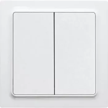 Eltako FT55EH Botão sem fios, 4 canais, EnOcean, sem bateria, branco puro 30055717
