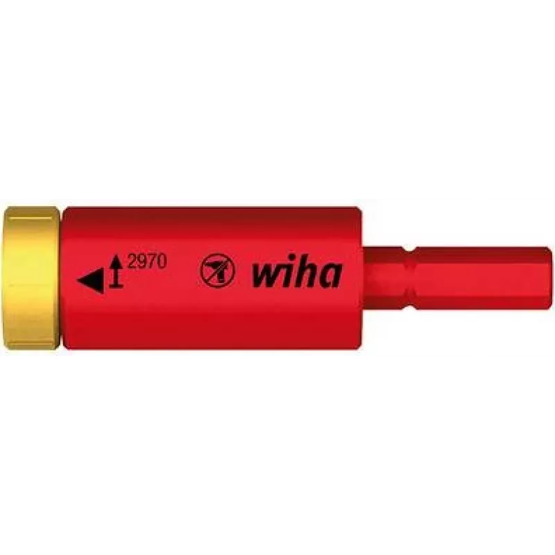 Wiha 29701200 Adaptador de binário para TorqueVario-S, saída sextavada de 1/4