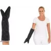 HYGOSTAR Flamestar Luva de proteção térmica, preta, lona com revestimento especial, tamanho único, 35 cm, EN 407 calor de contacto nível 2 330107