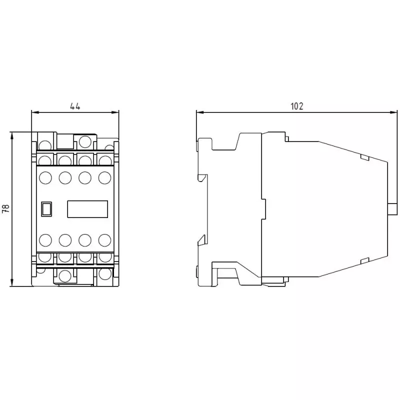 Contator auxiliar SIEMENS 62E 6NO+2NC AC230V 3TH4262-0A (3TH42620AP0)