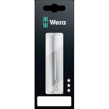 Bit Wera 851/4 Z SB Phillips PH 2, encaixe sextavado de 1/4 polegadas, 152 mm de comprimento 05136306001