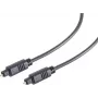 Cabo áudio ótico digital ShiverPeaks S/CONN maximum connectivity, ficha Toslink para ficha Toslink, 3,0 m, preto 69004-3.0