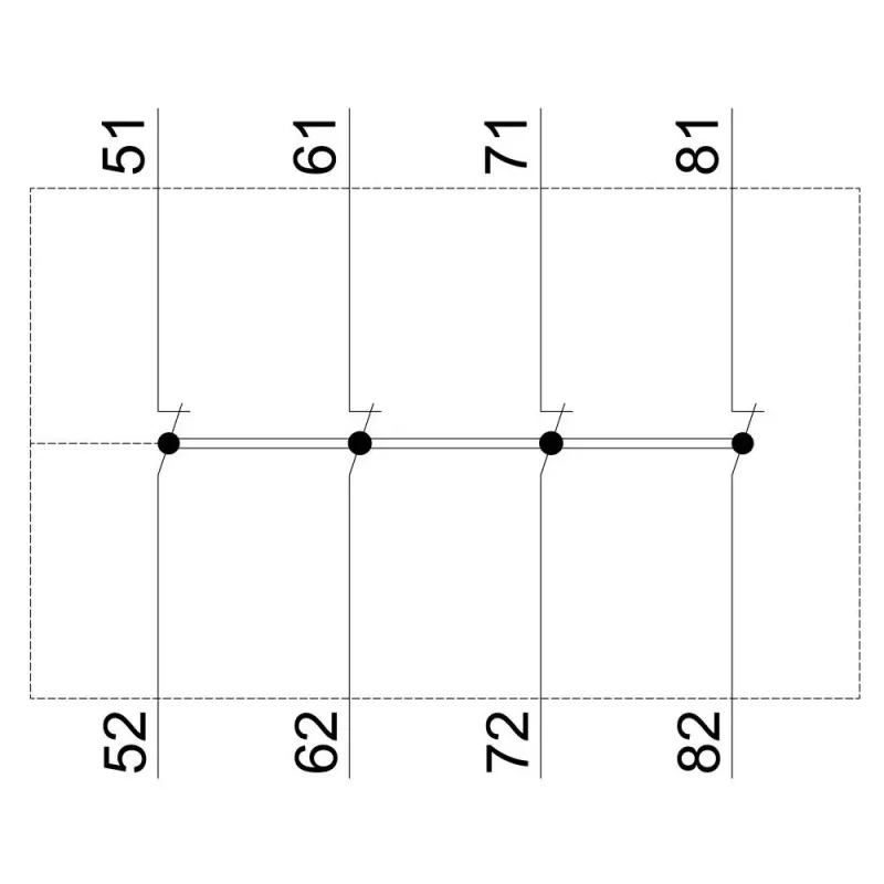 Bloco de contactos auxiliares SIEMENS 40E SB10E S00 3RH2911-2G (3RH29112GA04)