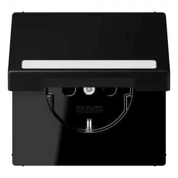 JUNG LS 1520 BFNAKL SWM Tomada Schuko Type-F preto
