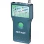 Voltcraft CT-5 Testador de cabos múltiplo para RJ-45, BNC, RJ-11, IEEE 1394, USB