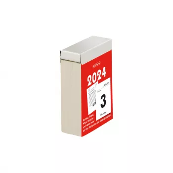 Herlitz Calendário de folha diária n.º 3, 2024, mercado alemão, 1 unid. 50045341