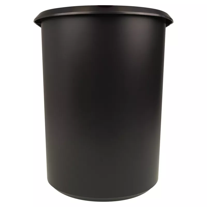 HELIT the double Papelão oval, 20 L, preto, PE, sem tampa, parte 1 (H6103795)