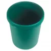 HELIT H61058-52 Caixote do lixo redondo de plástico 18L verde