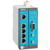 INSYS MoRoS icom MRO-L210 Router industrial LTE, Ethernet WAN, 2x 10/100 Ethernet, azul/cinzento/branco 10019403