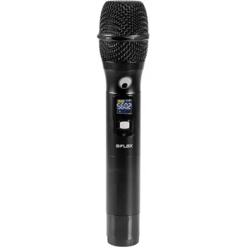 OMNITRONIC UHF E-Flex Microfone de mão sem fios 559-575 MHz 13063373