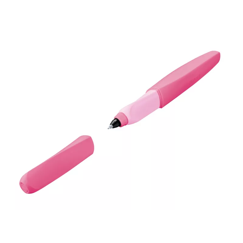 Pelikan Twist Caneta roller Berry Pink – Ergonómica, para destros e canhotos 300010121
