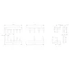 SIEMENS SIRIUS conjunto de cablagem para contactores S0 e disjuntores 3RA2923-2AA1