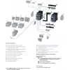 SIEMENS SIRIUS conjunto de cablagem para contactores S0 e disjuntores 3RA2923-2AA1