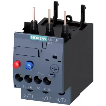 SIEMENS SIRIUS 3RU2126-1KB0 relé térmico de sobrecarga 9,0-12,5A classe 10, terminais de parafuso, 1NO+1NC