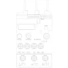 SIEMENS SIRIUS 3RU2126-1KB0 relé térmico de sobrecarga 9,0-12,5A classe 10, terminais de parafuso, 1NO+1NC