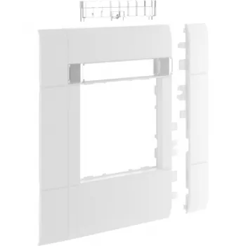 Hager tampa de moldura modular GR1202A9016, branco tráfego, 2 filas, 120mm