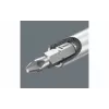 Wera 05073406001 conjunto de pontas de aço inoxidável, 7 peças, Phillips PH1/PH2, Pozidriv PZ1/PZ2, fenda 1,0x5,5, Hex-Plus 4/5 mm, encaixe sextavado 1/4 polegadas, comprimento 25 mm