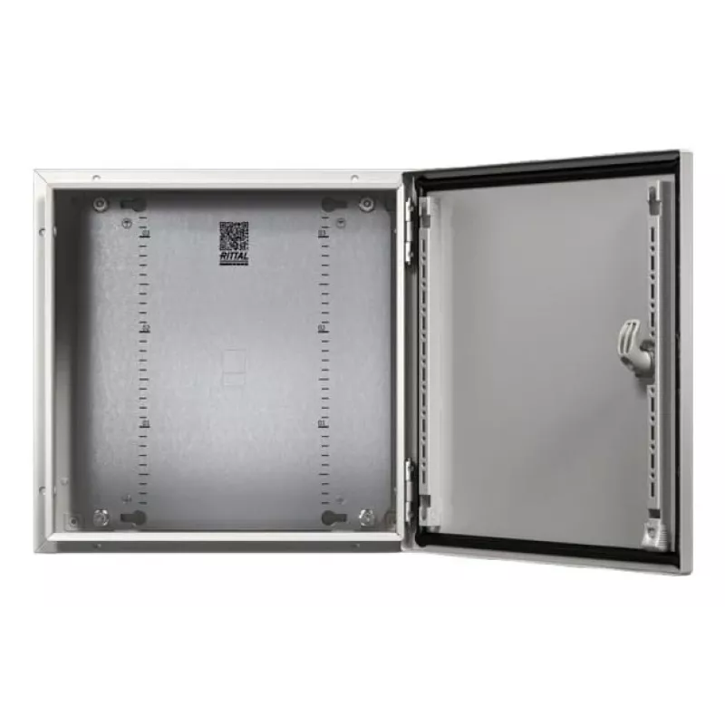 RITTAL AX caixa compacta 600x760x350mm IP66 NEMA 4/12, chapa de aço, RAL 7035 1376000