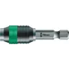 Wera 05052500001 porta-pontas universal Rapidaptor, encaixe sextavado 1/4 polegadas, troca rápida, magnético, 50 mm