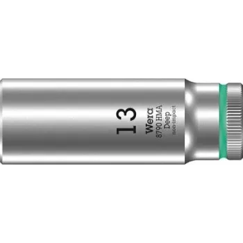 Wera 05004510001 Zyklop encaixe 1/4 polegadas chave de caixa 13 mm com Take it easy Tool Finder