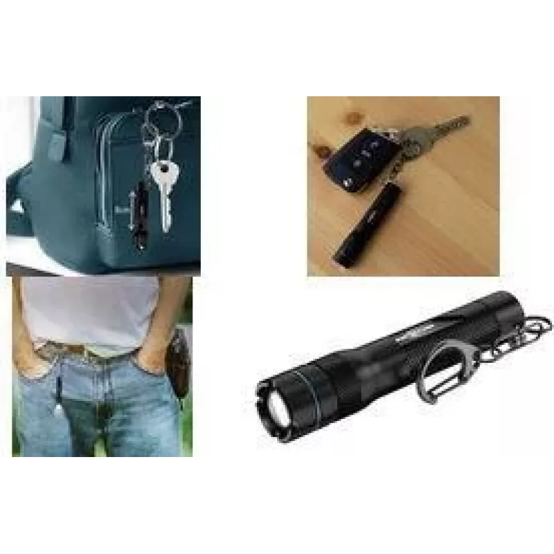 Lanterna de bolso LED ANSMANN Adventure TA90B, 90 lúmenes, preta 1600-0759