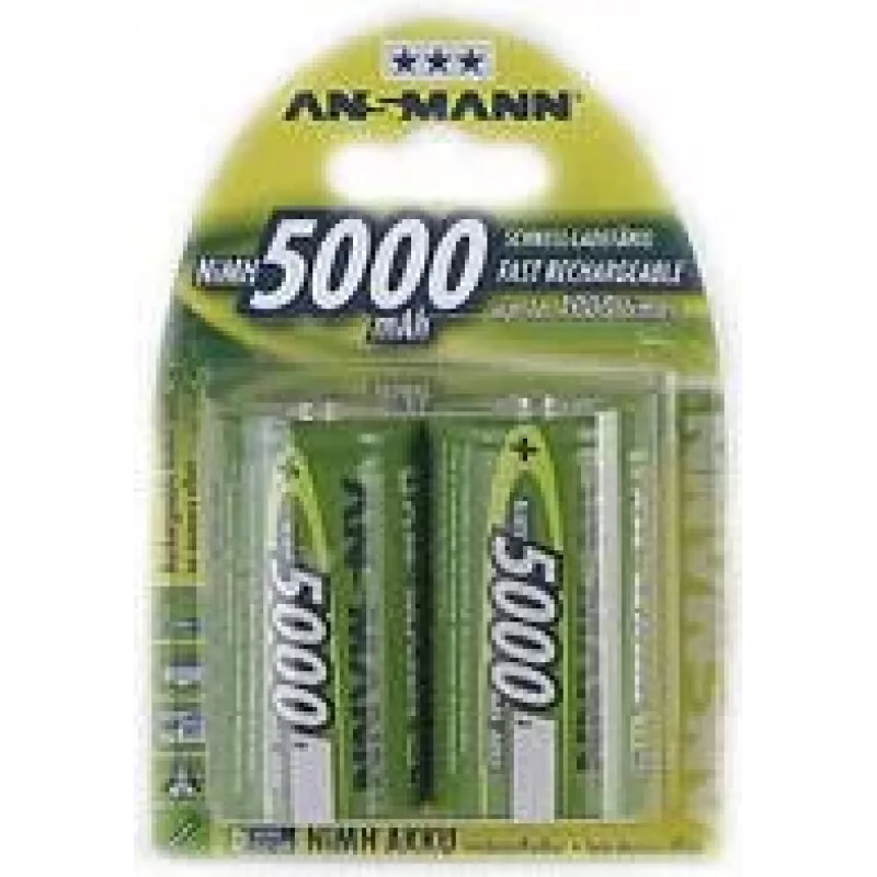 Bateria D ANSMANN NiMH 5000 mAh 1,2 V 5030921