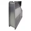 Suporte de revistas HELIT H2518000 Mesh DIN A4 arame metálico prateado com pintura em pó, 1 unid.