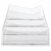 Suporte para cartões de visita HELIT H2350802 the helpdesk 4 compartimentos, poliestireno transparente, 20 mm de profundidade