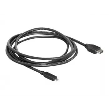 Cabo HDMI para Micro-HDMI DeLOCK 2 m, 32 AWG, High Speed com Ethernet, 4K 82664