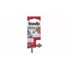 Chave de mandril KWB para mandril de coroa dentada, S2, 10 mm pinhão, aço temperado, cabo preto 285820