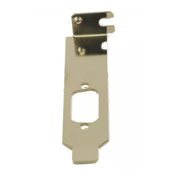 Suporte low-profile EXSYS para conectores D-Sub de 9 pinos (EX-LP9PIN)