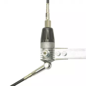 Antena de varanda Midland Albrecht AE LS Boomerang 27-A, 275 cm, 600 W, irradiador de alumínio 6350