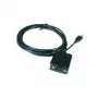Adaptador EXSYS EX-1302IS USB para RS-232 série, chipset FTDI, cabo de 0,8 m, preto