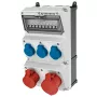Combinação de tomadas de parede MENNEKES AMAXX 930011, 63 A, IP44, cinzento