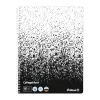 Bloco de notas Pelikan College Color Edition, A4, preto/branco com 2 margens, 80 folhas, 70 g/m², sem madeira, 4 furos, 1 unid. 400197021