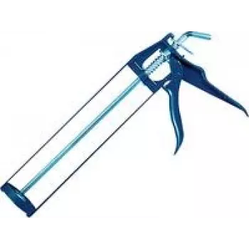 Pistola de cartuchos manual esquelética kwb 932211 para cartuchos de 310 ml com Drip-Stop