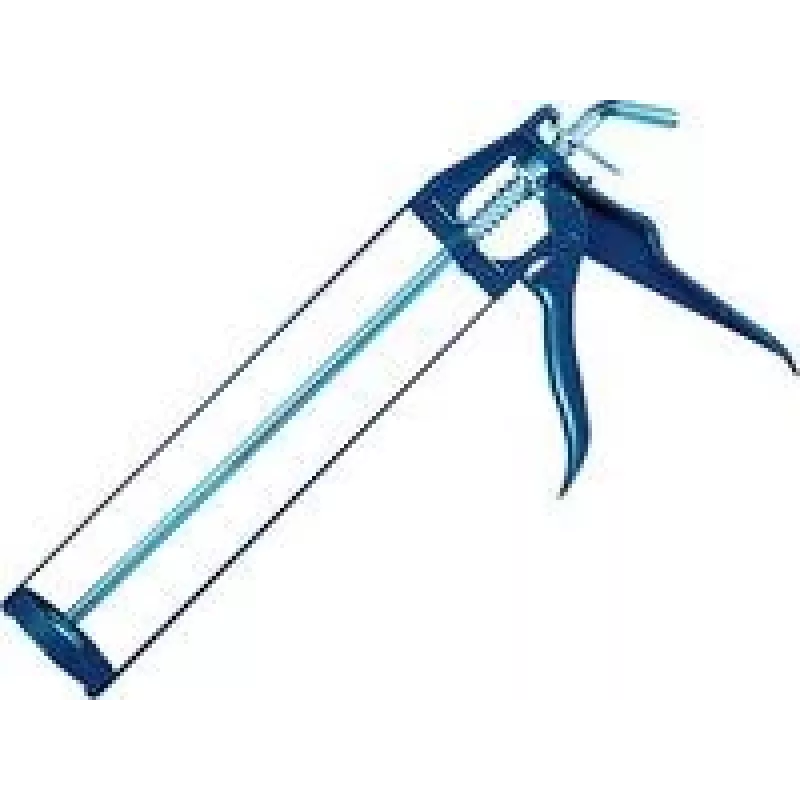 Pistola de cartuchos manual esquelética kwb 932211 para cartuchos de 310 ml com Drip-Stop