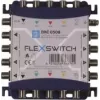 Multiswitch WISI DXC0508 FLEXSWITCH 5-in-8 em cascata SAT/TERR 76875