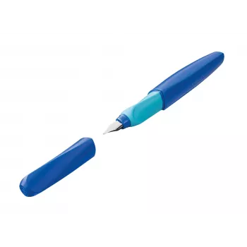 Caneta de tinta permanente Pelikan Twist P457 azul-escuro ponta fina 814751